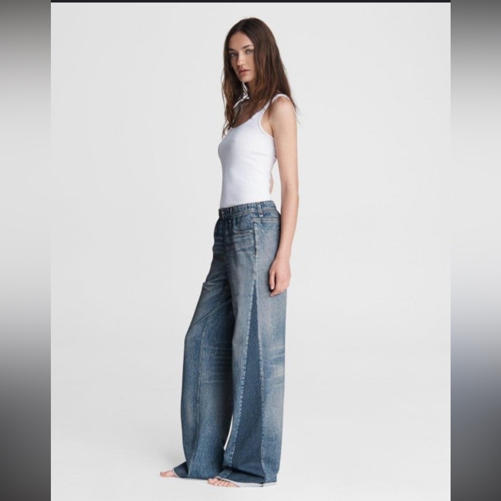 Rag and Bone Miramar Wide Leg Sweapants - Picture 2 of 8
